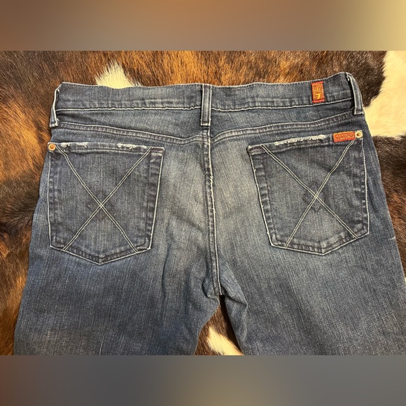 Preowned 7 for all mankind dojo jeans size 32. - Picture 5 of 8